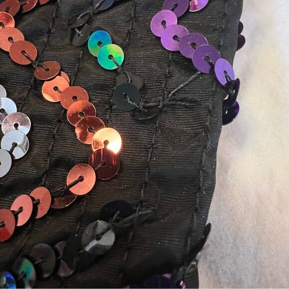 Jessica McClintock for Gunne Sax Vintage Deadstock Sequin Mini Dress sz 5/6 - Picture 11 of 15